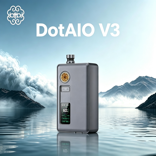 DotMod-DotAIO-V3-Kit.png DotMod dotAIO V3 Kit 佩特里電子煙主機套裝:圖片 1